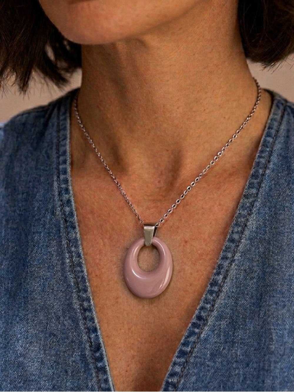 COLORFUL pendant necklace | Dainty Necklace